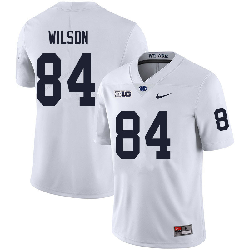 NCAA Nike Men's Penn State Nittany Lions Benjamin Wilson #84 College Football Authentic White Stitched Jersey GYE5598JP